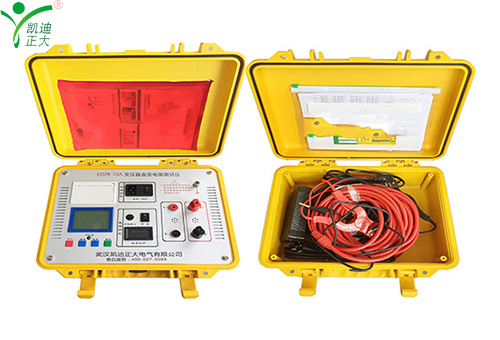 KDZR-10A變壓器直流電阻測試儀的主要特點